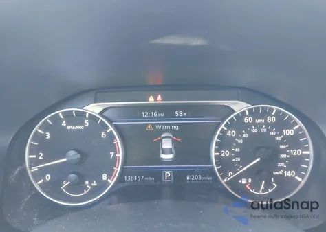 2020 Nissan Altima Sr Fwd из США, поврежденный, VIN 1N4BL4CV2LC259063